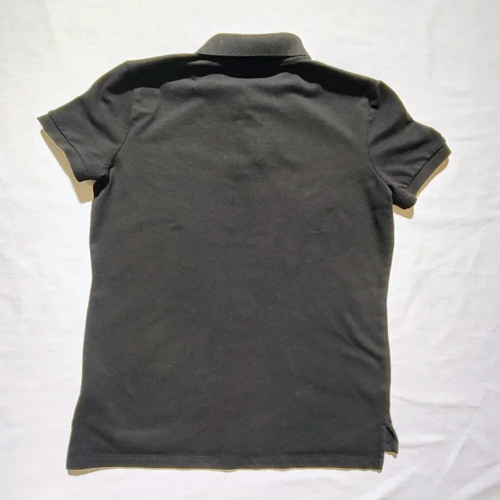 Lauren Ralph Lauren Women's S/P Black on Black Polo - Picture 8 of 8